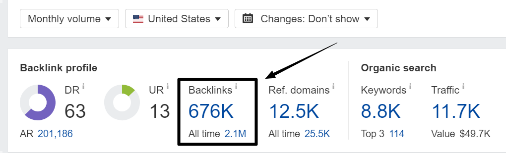 backlinks growth thanks to linkbuilding 