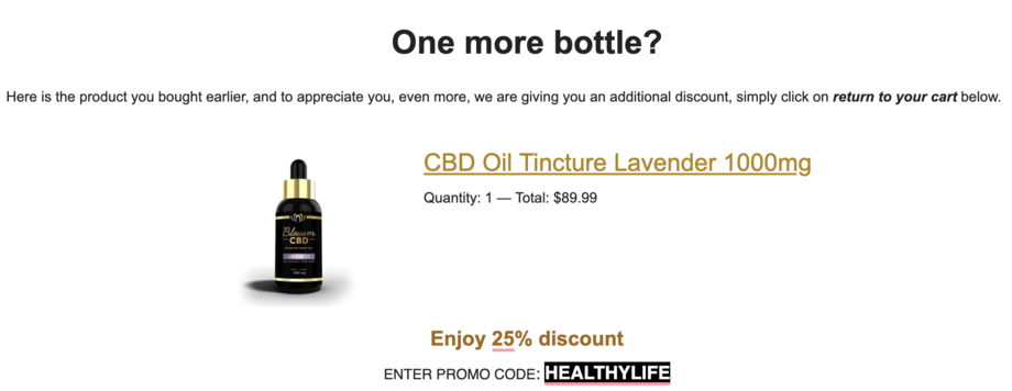 cbd emails example